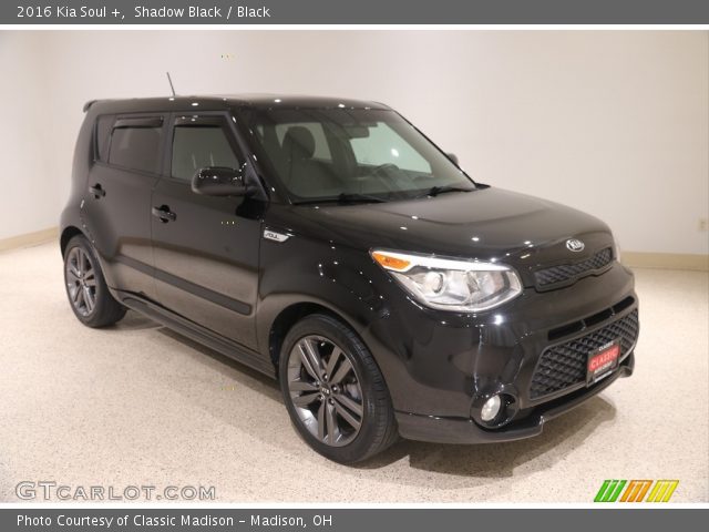 2016 Kia Soul + in Shadow Black