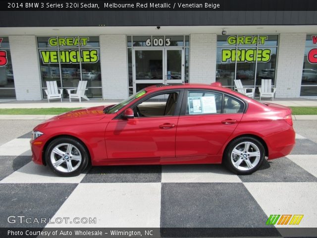 2014 BMW 3 Series 320i Sedan in Melbourne Red Metallic