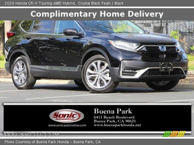 2020 Honda CR-V Touring AWD Hybrid in Crystal Black Pearl