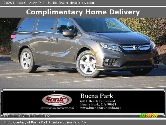 2020 Honda Odyssey EX-L in Pacific Pewter Metallic