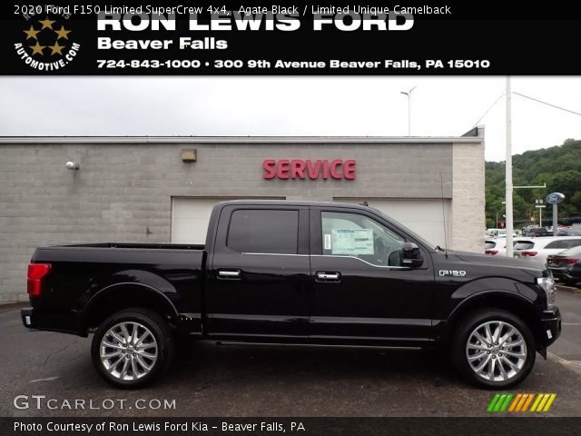 2020 Ford F150 Limited SuperCrew 4x4 in Agate Black