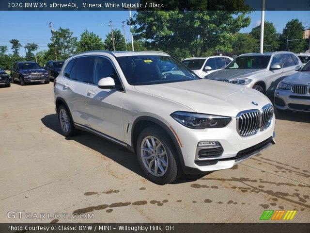2020 BMW X5 xDrive40i in Mineral White Metallic