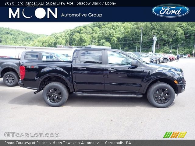2020 Ford Ranger XLT SuperCrew 4x4 in Shadow Black