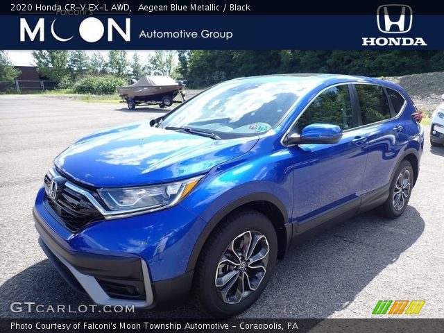 2020 Honda CR-V EX-L AWD in Aegean Blue Metallic