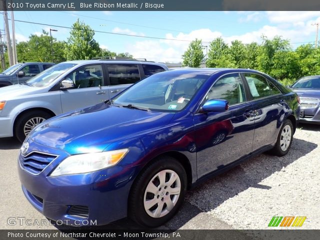 2010 Toyota Camry LE in Blue Ribbon Metallic