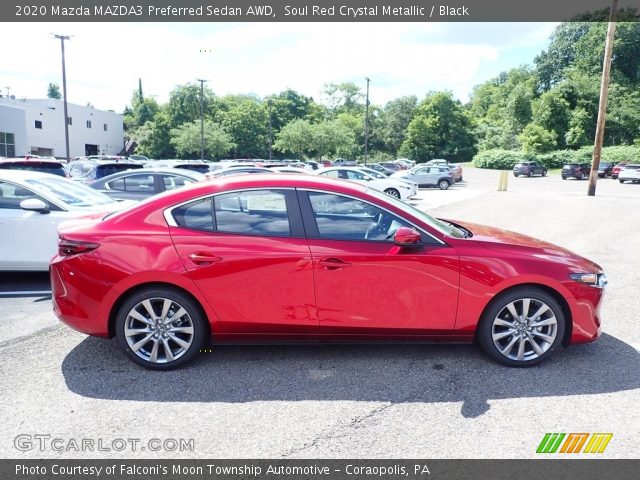 2020 Mazda MAZDA3 Preferred Sedan AWD in Soul Red Crystal Metallic