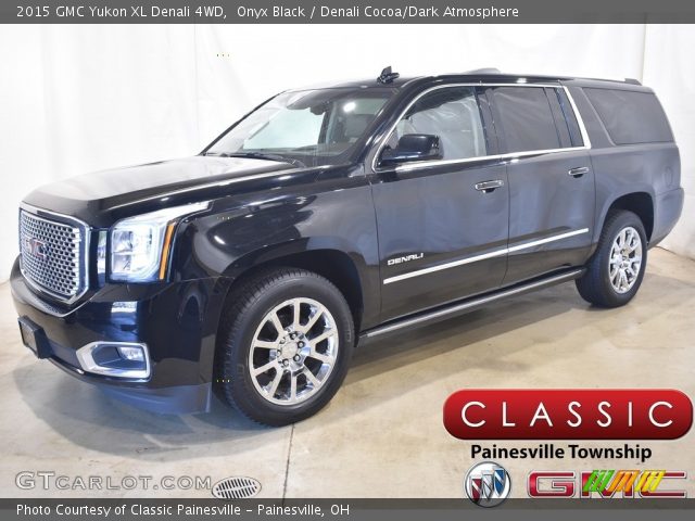 2015 GMC Yukon XL Denali 4WD in Onyx Black