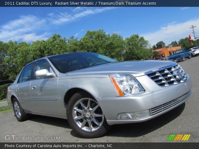 2011 Cadillac DTS Luxury in Radiant Silver Metallic