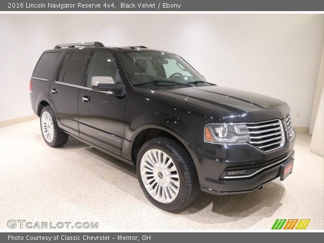 2016 Lincoln Navigator Reserve 4x4 in Black Velvet