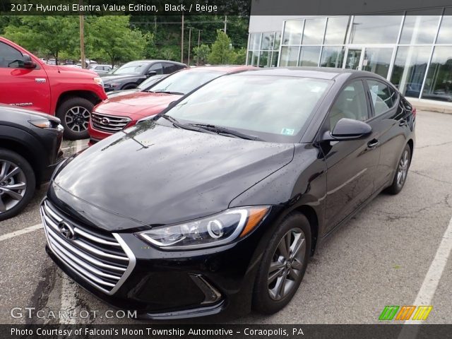 2017 Hyundai Elantra Value Edition in Black