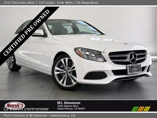 2017 Mercedes-Benz C 300 Sedan in Polar White