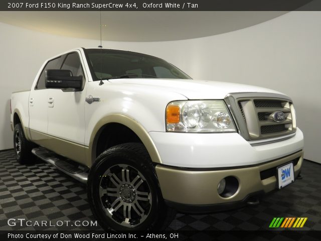 2007 Ford F150 King Ranch SuperCrew 4x4 in Oxford White