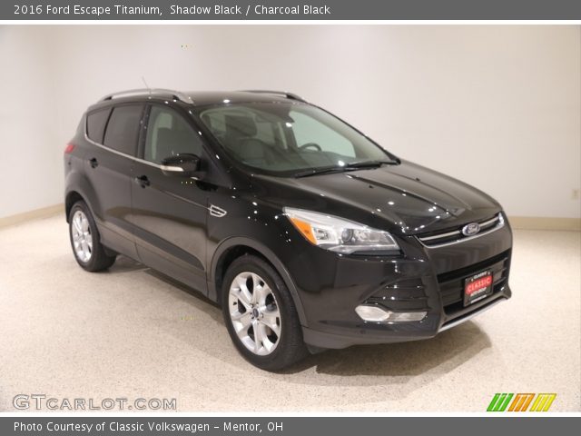 2016 Ford Escape Titanium in Shadow Black