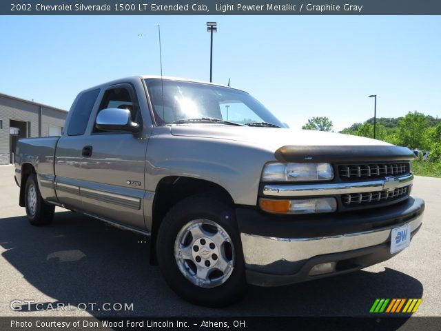 2002 Chevrolet Silverado 1500 LT Extended Cab in Light Pewter Metallic