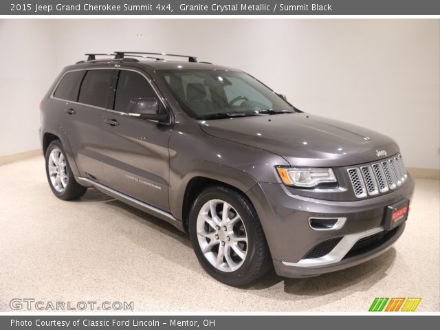 2015 Jeep Grand Cherokee Summit 4x4 in Granite Crystal Metallic