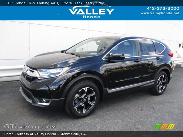 2017 Honda CR-V Touring AWD in Crystal Black Pearl