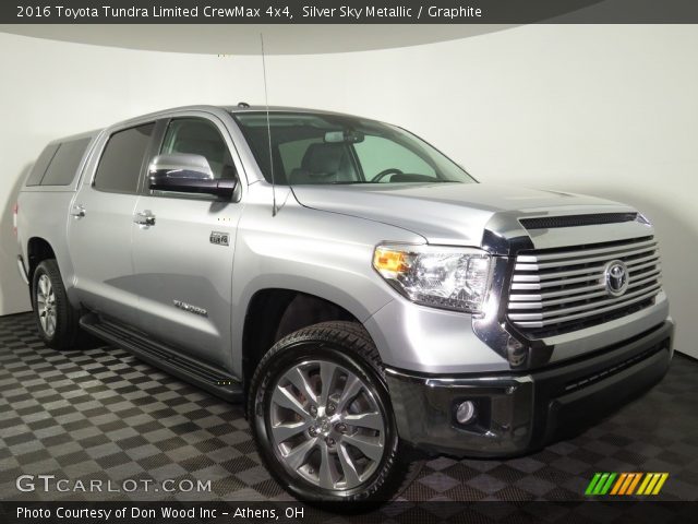 2016 Toyota Tundra Limited CrewMax 4x4 in Silver Sky Metallic