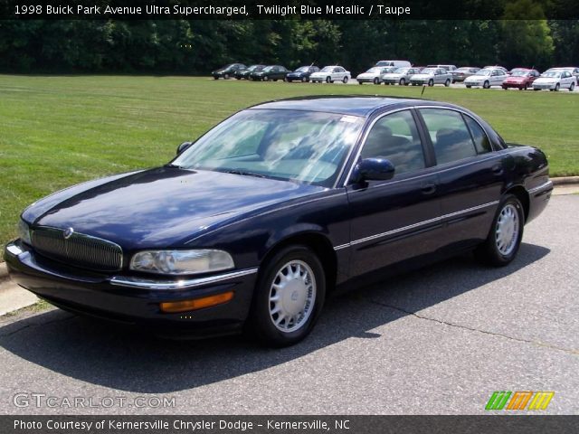 1998 Buick Park Avenue Ultra Supercharged in Twilight Blue Metallic