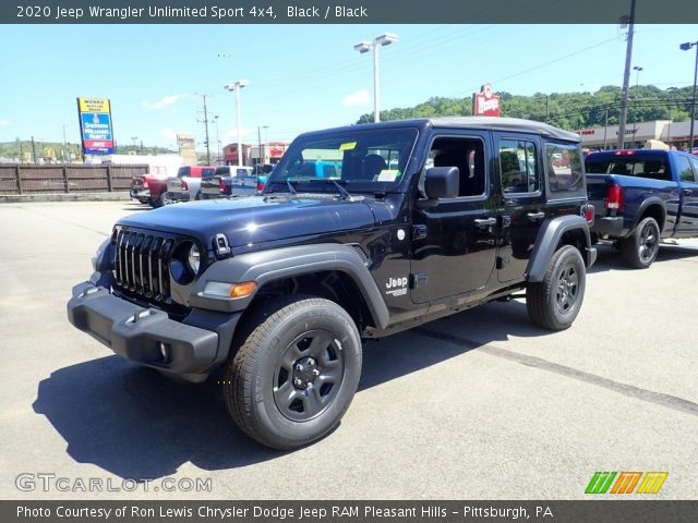 2020 Jeep Wrangler Unlimited Sport 4x4 in Black