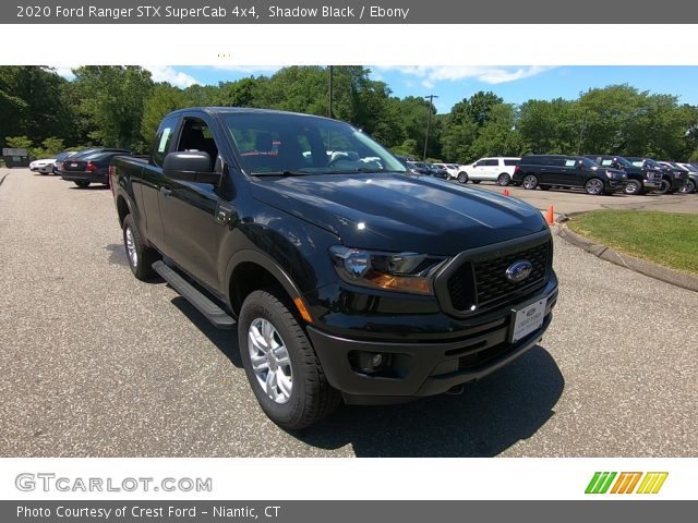 2020 Ford Ranger STX SuperCab 4x4 in Shadow Black