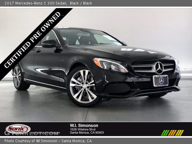 2017 Mercedes-Benz C 300 Sedan in Black