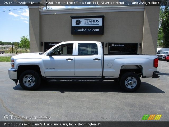2017 Chevrolet Silverado 2500HD Work Truck Crew Cab 4x4 in Silver Ice Metallic