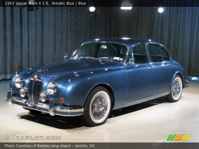 1963 Jaguar Mark II 3.8 in Metallic Blue