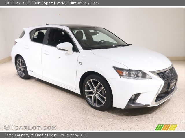 2017 Lexus CT 200h F Sport Hybrid in Ultra White