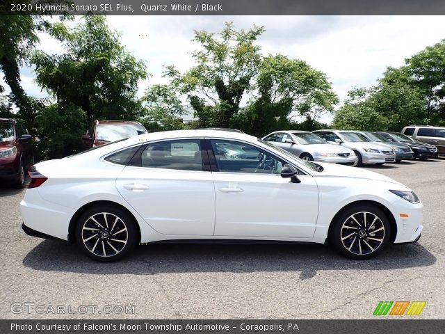 2020 Hyundai Sonata SEL Plus in Quartz White
