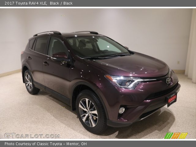 2017 Toyota RAV4 XLE in Black