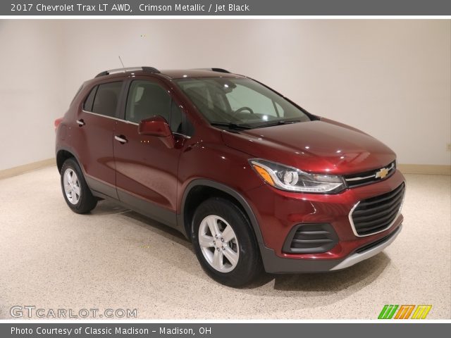 2017 Chevrolet Trax LT AWD in Crimson Metallic