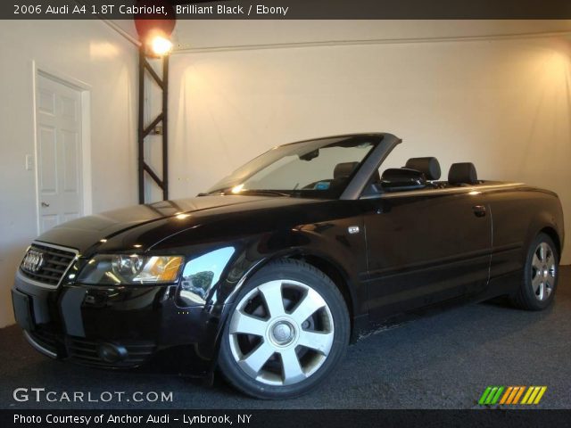 2006 Audi A4 1.8T Cabriolet in Brilliant Black
