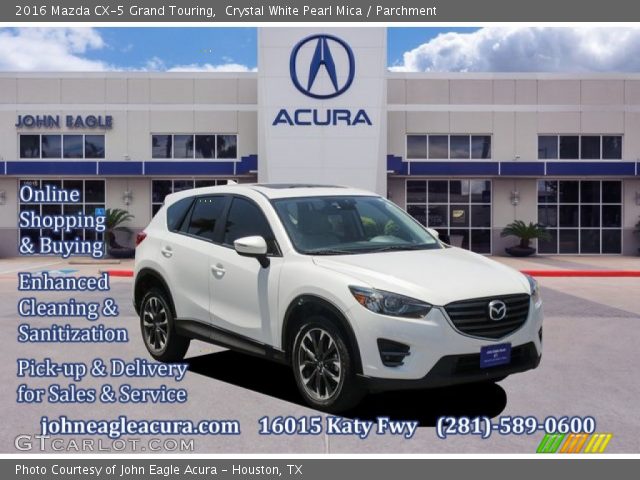 2016 Mazda CX-5 Grand Touring in Crystal White Pearl Mica