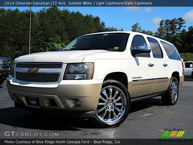 2014 Chevrolet Suburban LTZ 4x4 in Summit White