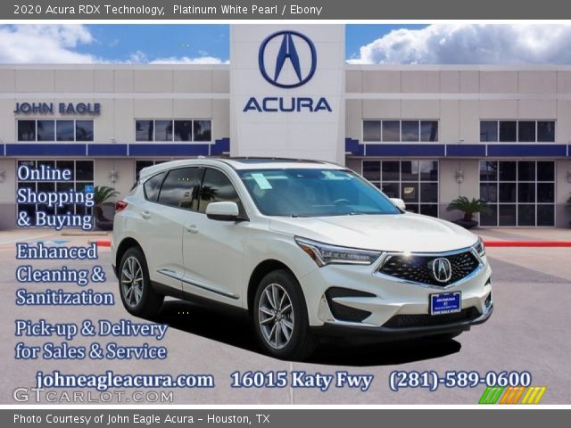2020 Acura RDX Technology in Platinum White Pearl
