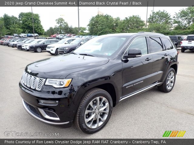 2020 Jeep Grand Cherokee Summit 4x4 in Diamond Black Crystal Pearl