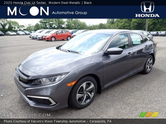 2020 Honda Civic LX Sedan in Modern Steel Metallic