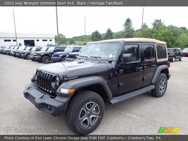 2020 Jeep Wrangler Unlimited Sport 4x4 in Black