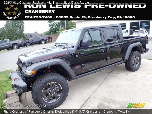 2020 Jeep Gladiator Rubicon 4x4 in Black