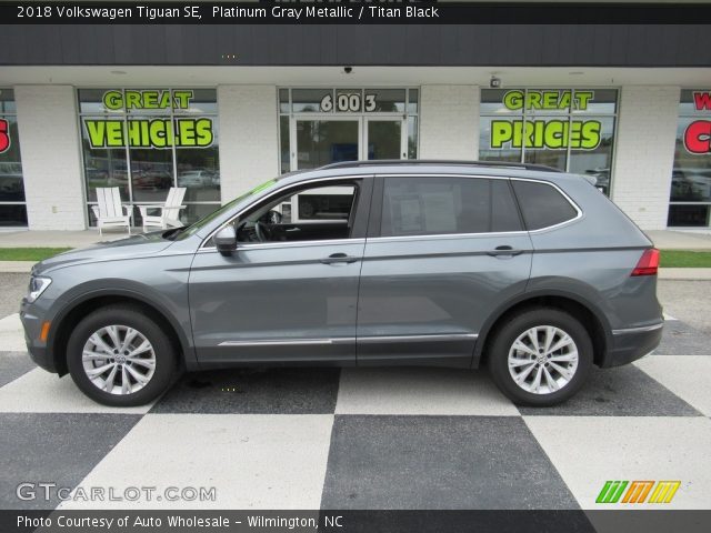 2018 Volkswagen Tiguan SE in Platinum Gray Metallic