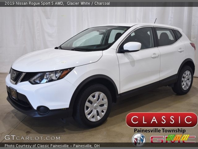 2019 Nissan Rogue Sport S AWD in Glacier White