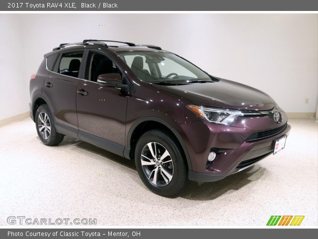 2017 Toyota RAV4 XLE in Black