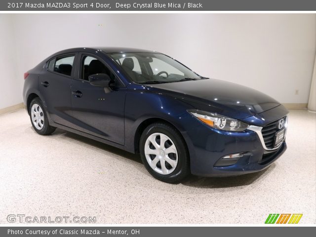 2017 Mazda MAZDA3 Sport 4 Door in Deep Crystal Blue Mica