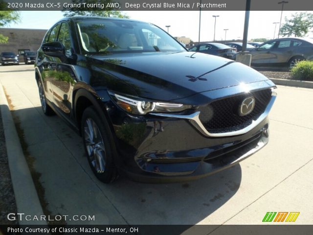 2020 Mazda CX-5 Grand Touring AWD in Deep Crystal Blue Mica