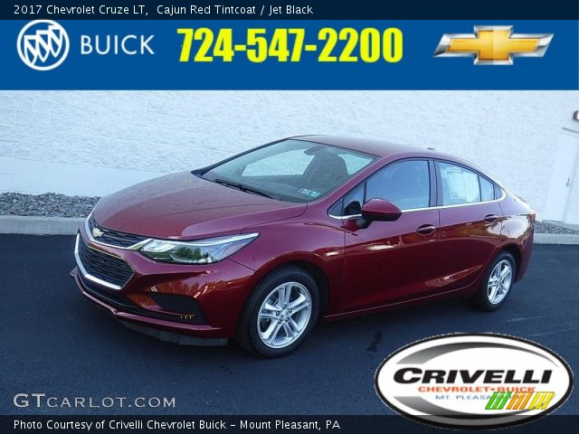 2017 Chevrolet Cruze LT in Cajun Red Tintcoat