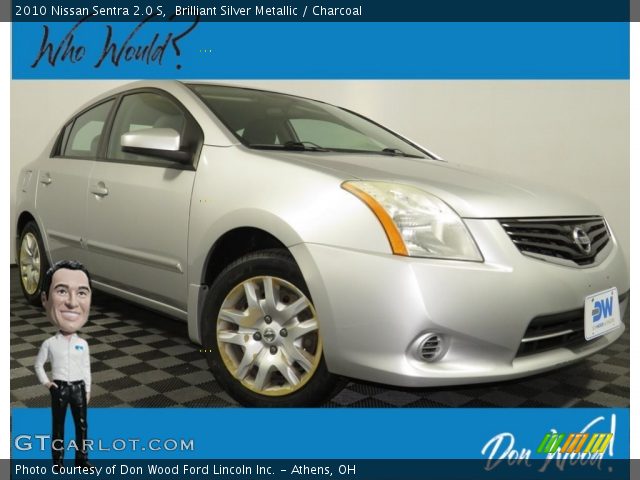 2010 Nissan Sentra 2.0 S in Brilliant Silver Metallic