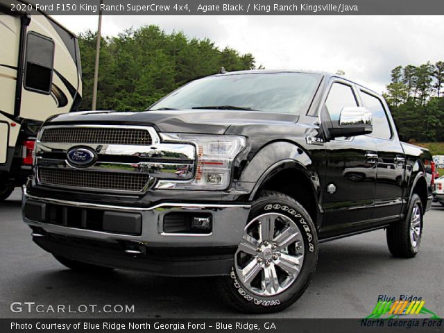 2020 Ford F150 King Ranch SuperCrew 4x4 in Agate Black