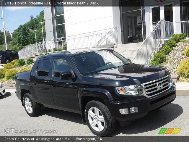 2013 Honda Ridgeline RTL in Crystal Black Pearl