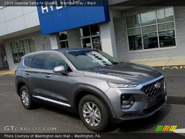 2019 Hyundai Santa Fe SE AWD in Machine Gray