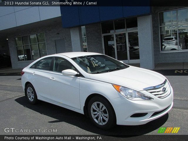 2013 Hyundai Sonata GLS in Shimmering White